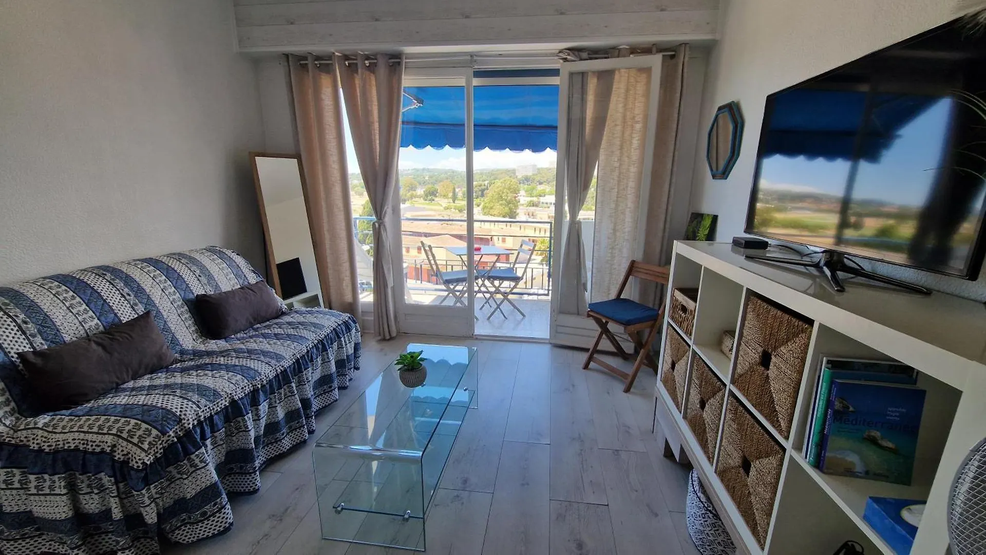公寓 Charmant Petit Studio A 100 M De La Mer 滨海卡涅